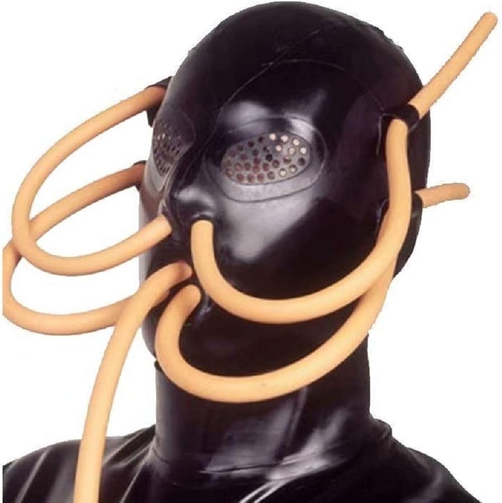 latex breathing mask